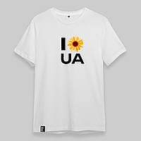 Футболка оверсайз патриотическая "UA" / футболка рисунок национальная символика