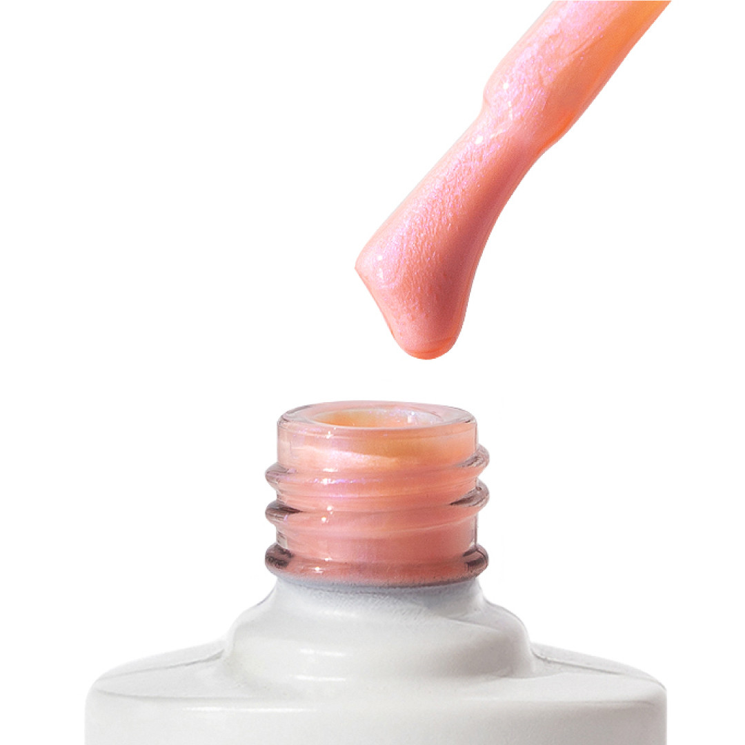 Гель-лак Nice for you Перлинка №15 Pink peach 8.5 г