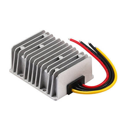 Універсальний модуль перетворювач/стабілізатор/конвертер DC-DC 12В - 48В 8А IP68, фото 1