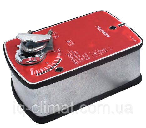 NAFA 2-05 Електропривод зі зворотною пружиною Nenutec 230В, 5Нм для повітряної заслінки до 1,0м²