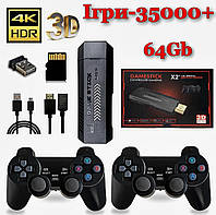 Ігрова приставка Game Stick GD10 X2 Pro 64GB +35000 ігор PlayStation, Dendy, Sega, Nintendo, Atari