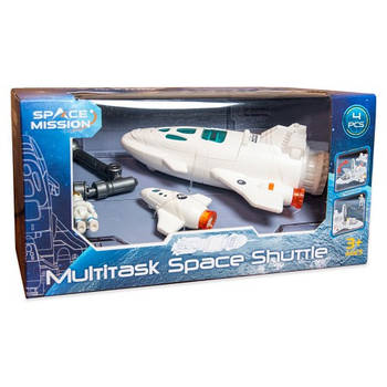 Ігровий набір "Космічна станція" (світло, звук, моделі ракети, набір астронавтів, аксесуари) CF80006