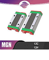 MGN12H Каретка, скользящий блок для линейной направляющей MGN12, для 3D-принтера