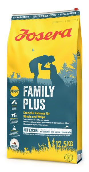 Josera Family Plus (Йозера Фемелі Плюс) — повноцінний корм для самок і цуценят, 12,5 кг.