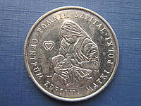 Монета 100 злотых Польша 1985 Центр здоровья матери и ребёнка кормящая мать
