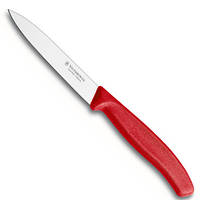 Нож кухонный Victorinox SwissClassic, 10 см, красный ll