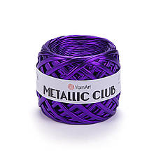 Пряжа трикотажна YarnArt Metallic Club, Фіолетовий No8114, (ЯрнАрт Металік Клаб) 180 г, 55 м.
