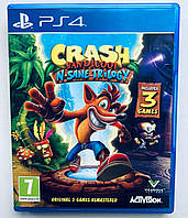 Crash Bandicoot N'Sane Trilogy, Б/В, англійська версія - диск для PlayStation 4