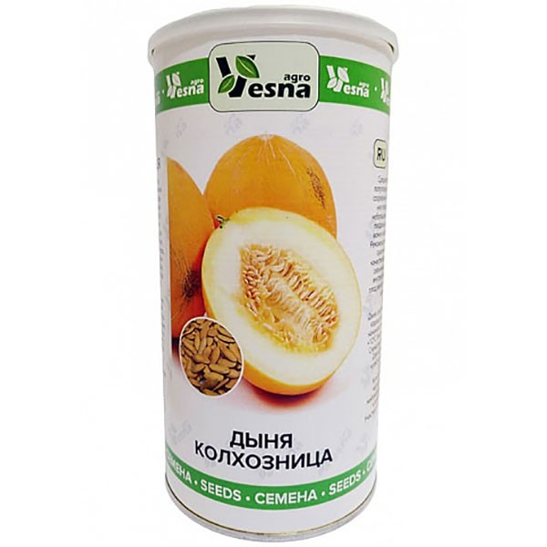 Семена дыни "Колхозница"  500 г (Банка)