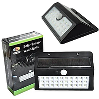 Вуличний ліхтар із датчиком руху на сонячній батареї Solar Sensor Wall Lights 20