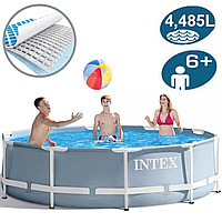 Каркасный бассейн Intex 26700 Premium Prism Frame Pool 305*76см 4485л IGR24