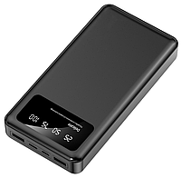 Повербанк power bank 40000 mah ViaKing УМБ с индикатором заряда черный