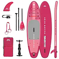 SUP доска для гребли стоя Aqua-Marina Coral Advanced All-Around 10.2 iSUP. Купить доску САП Аква Марина