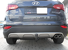 Фаркоп Hyundai Santa Fe 3 DM 2012-2018 (Хендай Санта Фе 3) швидкознімний на ключах, фото 4