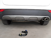 Фаркоп Hyundai Santa Fe 3 DM 2012-2018 (Хендай Санта Фе 3) швидкознімний на ключах, фото 5