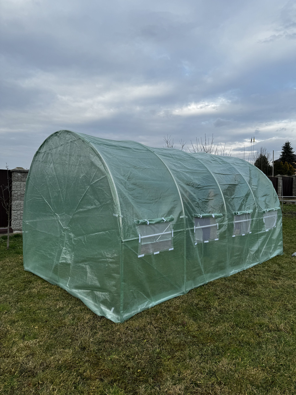 Теплиця з вікнами 10 м2 = 400 * 250 * 200 парник., фото 1