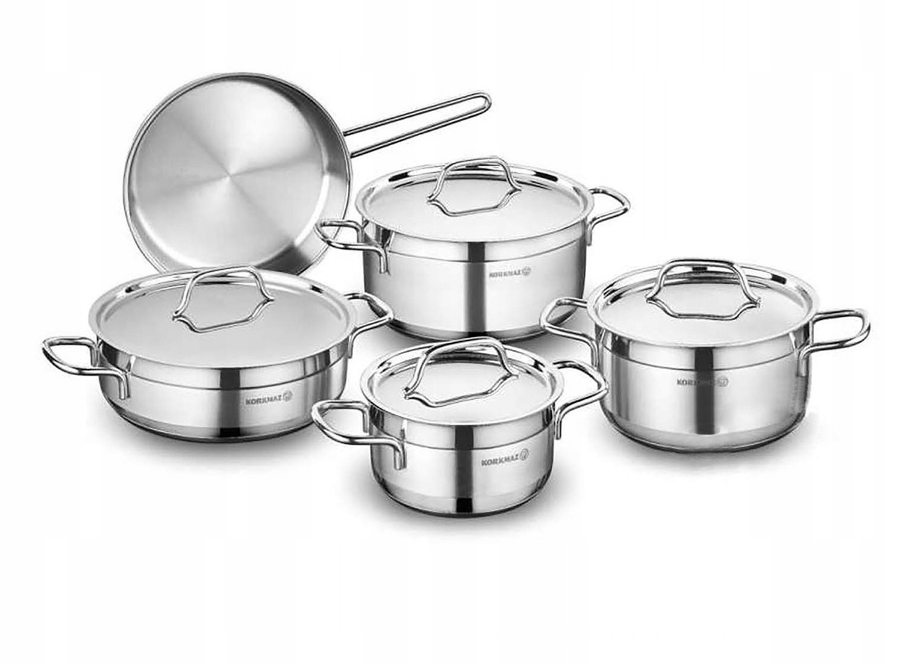 Набір каструль Korkmaz Alfa А1660, 9 елементів: продаж, ціна у Львові ...