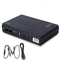 UPS для сетевого оборудования DC1018P 12V/ 9V/ 5V 10000 mAh чёрный