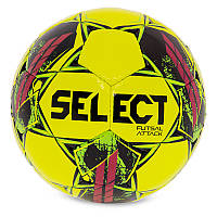 Мяч футзальный Select Futsal Attack V22 Z-ATTACK-YP №4 Желто-розовый (57609001)