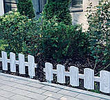 Декоративний заборчик для клумбы, Ограждение для цветника, Заборчик для газона., фото 5