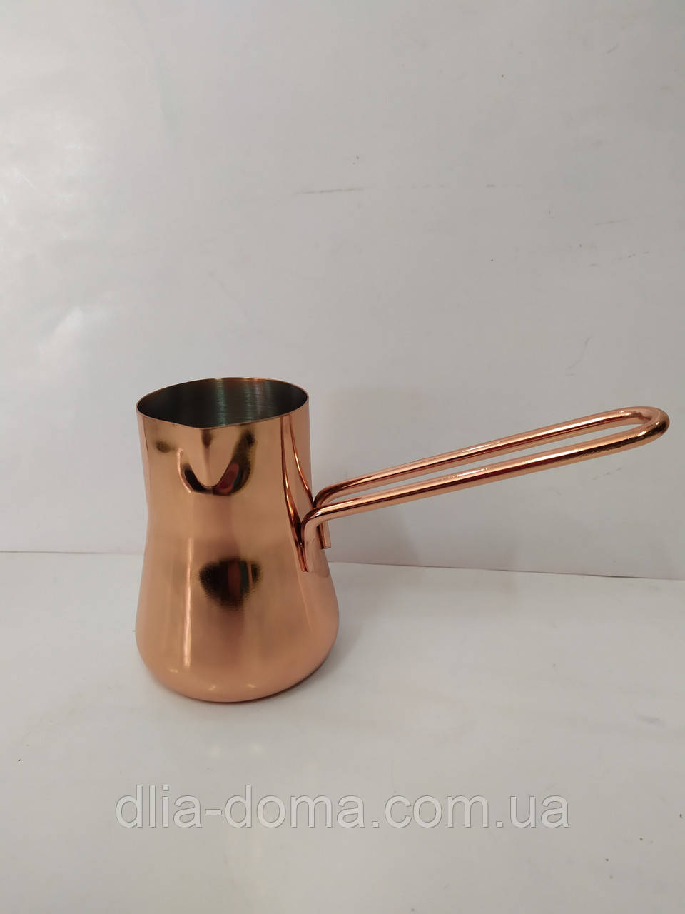 Турка нержав. Медная классика 200 мл Н 9 см №07039001, фото 1