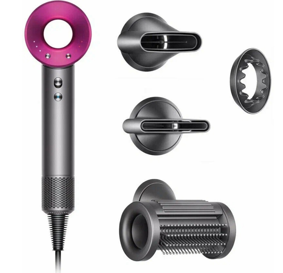 Фен Dyson HD15 Supersonic Fuchsia Рожевий