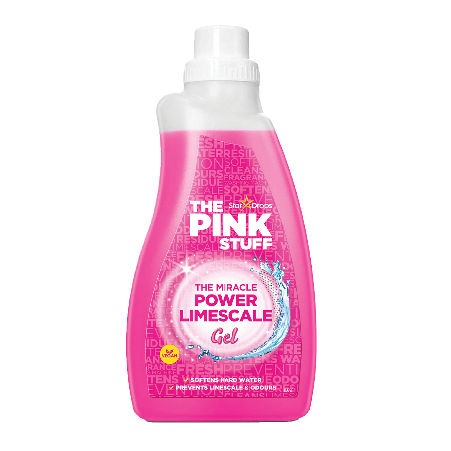 Засіб проти вапняного нальоту у пральній машині Pink Stuff Power Limescale Gel 1 л