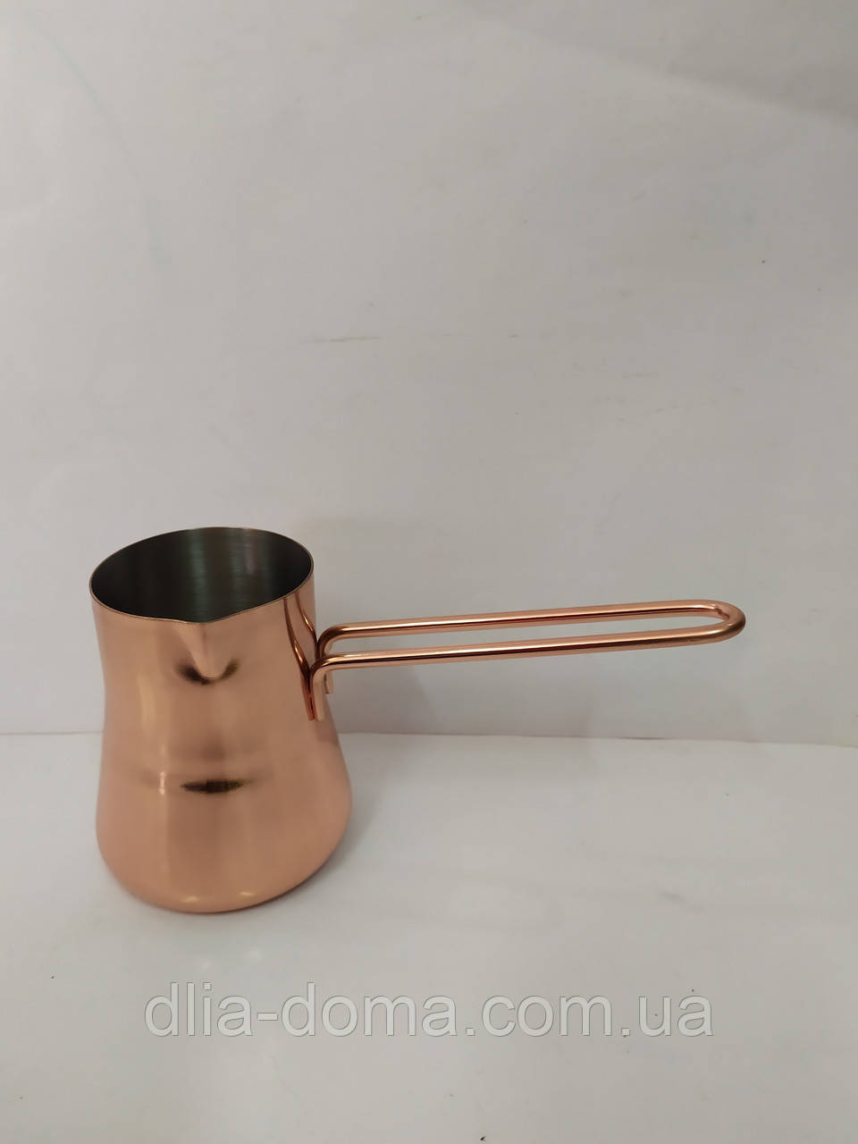 Турка нержав. Медная классика 300 мл Н 10 см №07039002, фото 1