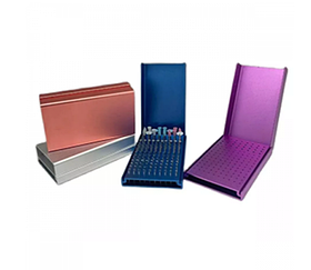 Підставка для борів алюмінієва, (120FG+32RA), автоклавуєма