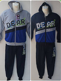 Спортивний костюм 2 в 1 для хлопчика оптом, 122-140 см,  № ZOL-DNZ-606