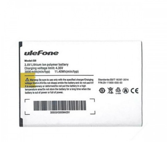 Батарея Ulefone S8 (S8 Pro) / Ergo F501 Magic (3000mAh)