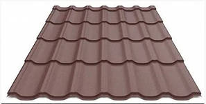 Металочерепиця Arvedi (Італія) глянцева, матова