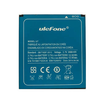 Батарея Ulefone U7