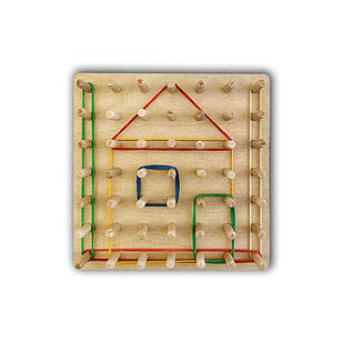 Геоборд (дитяча гра з резинками) хргео001у