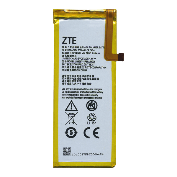 Акумулятор ZTE Li3925T44P6hA54236 (Blade S7, T920)