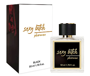 Парфумерна вода з феромонами унісекс SEXY BITCH BLACK Pheromone, 50 мл.