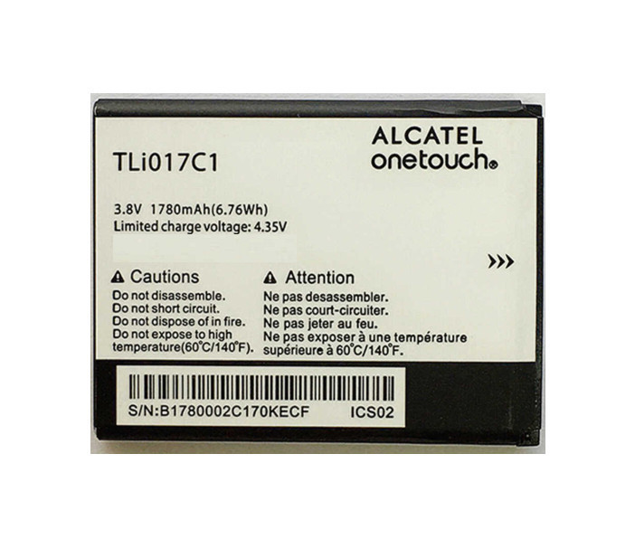 Батарея Alcatel TLi017C1 (OT5027B Dawn, OT4060O Streak, OT4060A Ideal, OT5017 Pixi 3 4.5 4G)