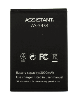Батарея Assistant AS-5434 Club | Assistant AS-501 | Jinga Start