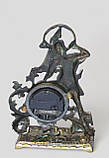 Годинник настільний Сурмач з бронзи (20см), фото 3
