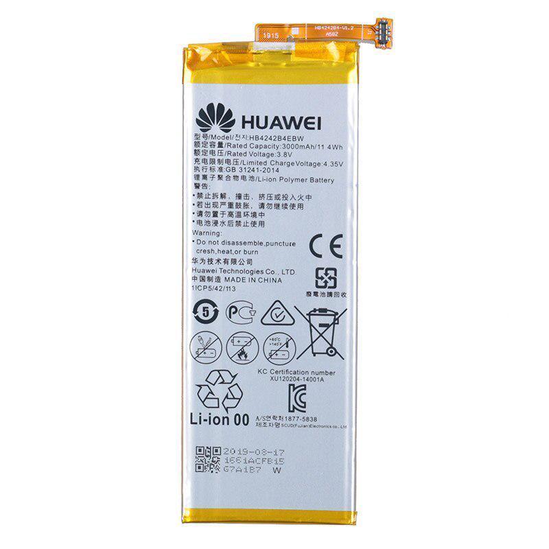 Акумулятор Huawei HB4242B4EBW (3000mAh) (Honor 6, Honor 4X)