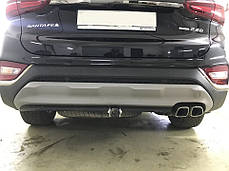 Фаркоп Hyundai Santa Fe 3 TM 2018-2020 (Хендай Санта Фе 3) автомат на ручці, фото 3