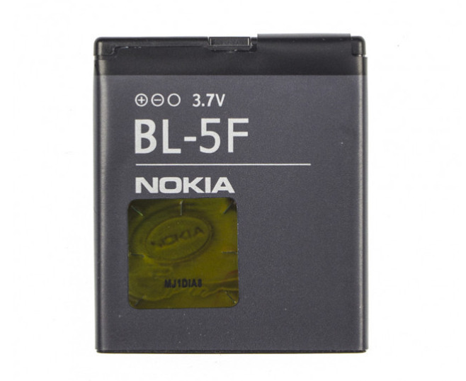 Батарея Nokia BL-5F (6210 Navigator, 6260 Slide, 6290, 6710 Navigator, E65, N93i, N95, N96, X5-01)