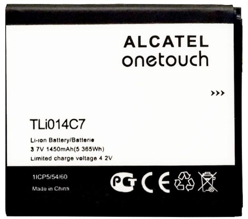 Акумулятор Alcatel TLi014C7 ↓ Alcatel One Touch Pixi First 4024D