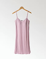 Нічна сорочка піжама для годуючих мам Монреаль рожева XL  48