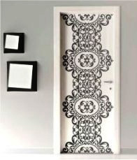 Вінілові кольорові декоративні декоративні наклейки на двері самоклеючі