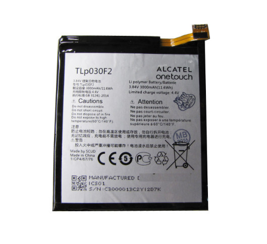 Акумулятор Alcatel TLp030F1 / TLp030F2 / OT-6070 (BlackBerry DTEK60, Alcatel One Touch Idol 4S, 4S LTE), фото 1