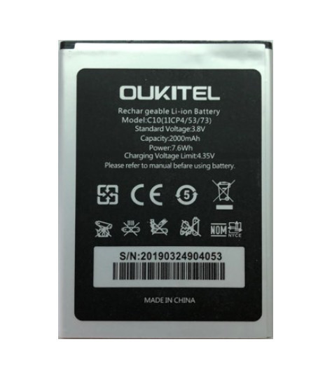 Акумулятор Oukitel C10, фото 1