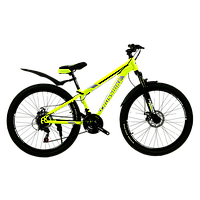 Велосипед CrossBike STORM 26" 13" Жовтий [26CJPr-004369]