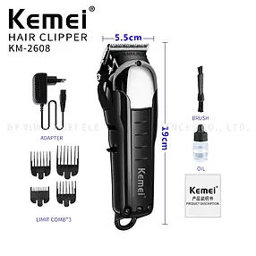 Машинка для стрижки Kemei KM-2608, фото 4