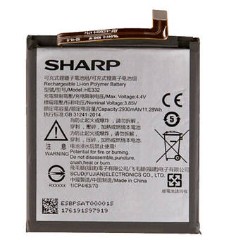 Батарея Sharp HE332 | Sharp Aquos S2